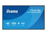 IIYAMA 108cm (43") LH4364UHS-B1AG 16:9 2xHDMI+USB-C IPS