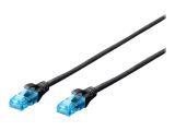 DIGITUS CAT 5e U/UTP Patchkabel, 10m, blau