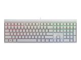 CHERRY TAS MX 2.0S RGB Corded DE-Layout weiß MX BLACK