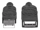 MANHATTAN USB 2.0 Verlängerungskabel 1m A-Stecker/A-Buchse