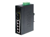 PLANET 4+1 100FX Port Multi-mode Industrial Ethernet Switch