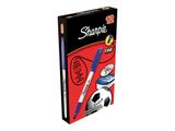 Sharpie Marker Fein Rundspitze blau 12 Stck