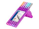 STAEDTLER Fineliner triplus rPP, 6 Stück
