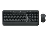 Logitech Wireless Keyboard+Mouse MK540 black retail