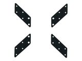 Techly Universal VESA-Adapter von 200x200 bis zu 400x400