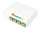 DIGITUS FTTX Gehäuse mit 4 x SC SX Kupplung
