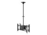 Equip Deckenhalterung 39"-75"/2TFT 40kg 2Gelenke schwarz lite Retail