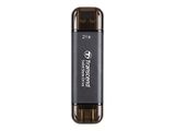SSD 2TB Transcend ESD310C Portable, USB 10Gbps, Type-C/A