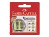 FABER-CASTELL Doppelspitzdose rund Blister