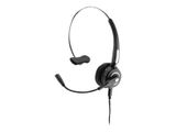 MediaRange Headset Bluetooth monaural Schwarz