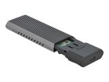 DELOCK Ext USB Typ-C Combo Gehäuse M.2 NVMe PCIe SATA SSD wf