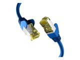 EFB CAT6a BLAU 0.15m Patchkabel S/FTP PIMF