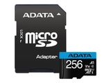 SD MicroSD Card 256GB ADATA SDXC (UHS-I Class 10) m. A. retail