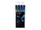POSCA Marker UNI PC-3M 4er Set Glitter 2