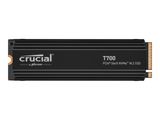 SSD 1TB Crucial M.2 w.heatsink (2280) T700 Gen5 NVMe intern retail