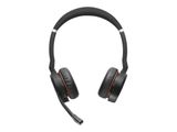 Jabra Headset Evolve 75 SE UC Duo inkl. Link 380 & Ladest.