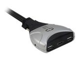 LevelOne KVM Switch 0290 2-Port Kabel, HDMI, USB, Audio