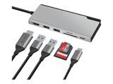 Alogic DockingStation USB-C Uni Power Delivery grau