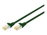 DIGITUS CAT 6A S/FTP Patchkabel, 10 Stück, 3m, grün