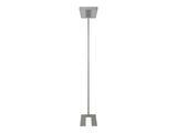 MAUL LED Standleuchte Javal dimmbar silber