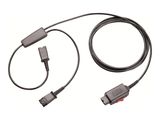 Plantronics Kabel Y-Kabel zum Anschluss von 2 Headsets