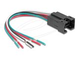 DELOCK Fassung für 25mm 6 Pin Taster oder Schalter