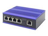 DIGITUS Switch Ind. 5-Port Gigabit Unmanaged blau