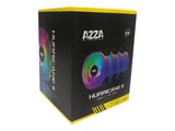 AZZA Lfter Hurricane II ARGB fan 120mm; 4-in-1 set + RF Rem