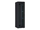DIGITUS Netzwerkschrank Unique 42HE 2053x600x800mm schwarz (Speditionsversand)