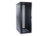 APC NetShelter SX 48HE 750x1200mm mit schwarzen Seitenteilen
