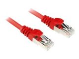 Sharkoon Kabel RJ45 CAT.6 SFTP 1,5m rot