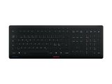 CHERRY TAS STREAM PROTECT KEYBOARD Wireless PN-Layout sw
