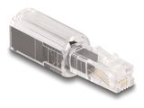 DELOCK Telefonkabel-Verdrehschutz Adapter RJ10 St zu RJ10 Bu