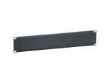 Equip Blindpanel 19" 2HE RAL 9005 schwarz