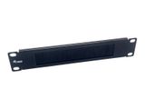 Equip 10" Kabeldurchführung 1HE mit Bürstenleiste sw