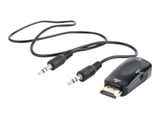 gembird Adapter HDMI/VGA Kompakter HDMI auf VGA Umwandler