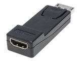 MANHATTAN DisplayPort Adapter St/Bu HDMI schwarz