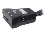 Inter-Tech KVM Switch LS-21HA HDMI, 2 Port, Kunststoff retail
