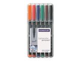 STAEDTLER Folienstift Lumocolor F perm 6St