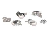 Equip EZW-1 4xRäder für Serverschränke 60mm si