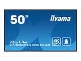 IIYAMA 125.7cm(50") LH5065UHSB-B1AG 16:9 2xHDMI+DP+USB VA retail (Speditionsversand)