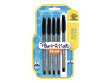 PAPER MATE Kugelschreiber InkJoy 100 Kappe 5er sw M 1.0mm Blister