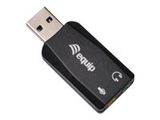Equip Soundkarte USB-A 2x3.5mm Stereo Mic-In Line-Out extern