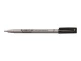 STAEDTLER Folienstift Lumocolor non-perm F schwarz 10 Stück