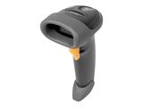 DIGITUS Barcode Handscanner 1D/2D Kabel QR-Code grau