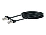 Schwaiger CAT6 Netzwerkkabel , S/FTP, 2,5m, schwarz