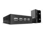 LINDY Extender USB 2.0 Cat5 Power over RJ45 4 Port 50m