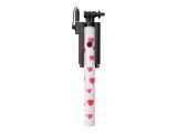 Ultron Selfie-Stick Hot Shot white pink heart