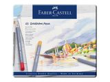 FABER-CASTELL Aqua.stift Goldfaber Aqua 48-Metalletui