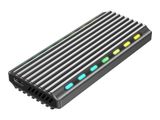 gembird USB 3.1-Gehäuse für M.2 NVMe-Laufwerke, Aluminium